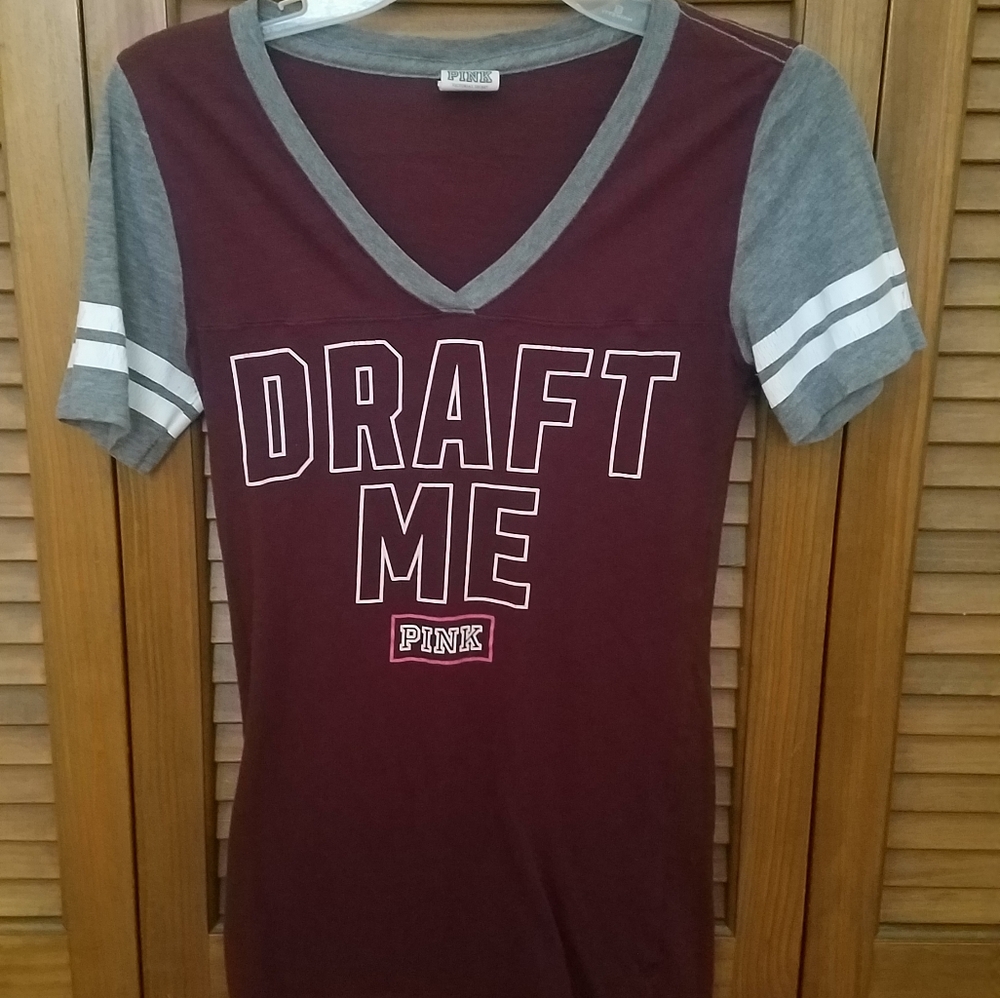 Victoria's Secret Maroon V neck